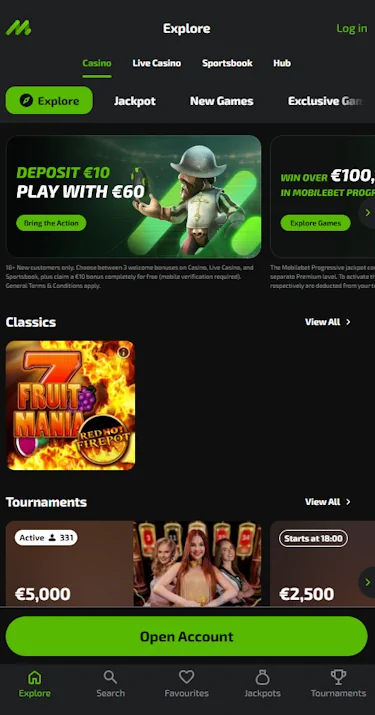 Mobilebet Casino